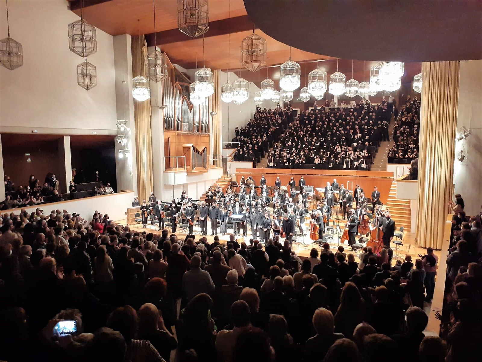 Imagen de un reciente concierto de la OCG.