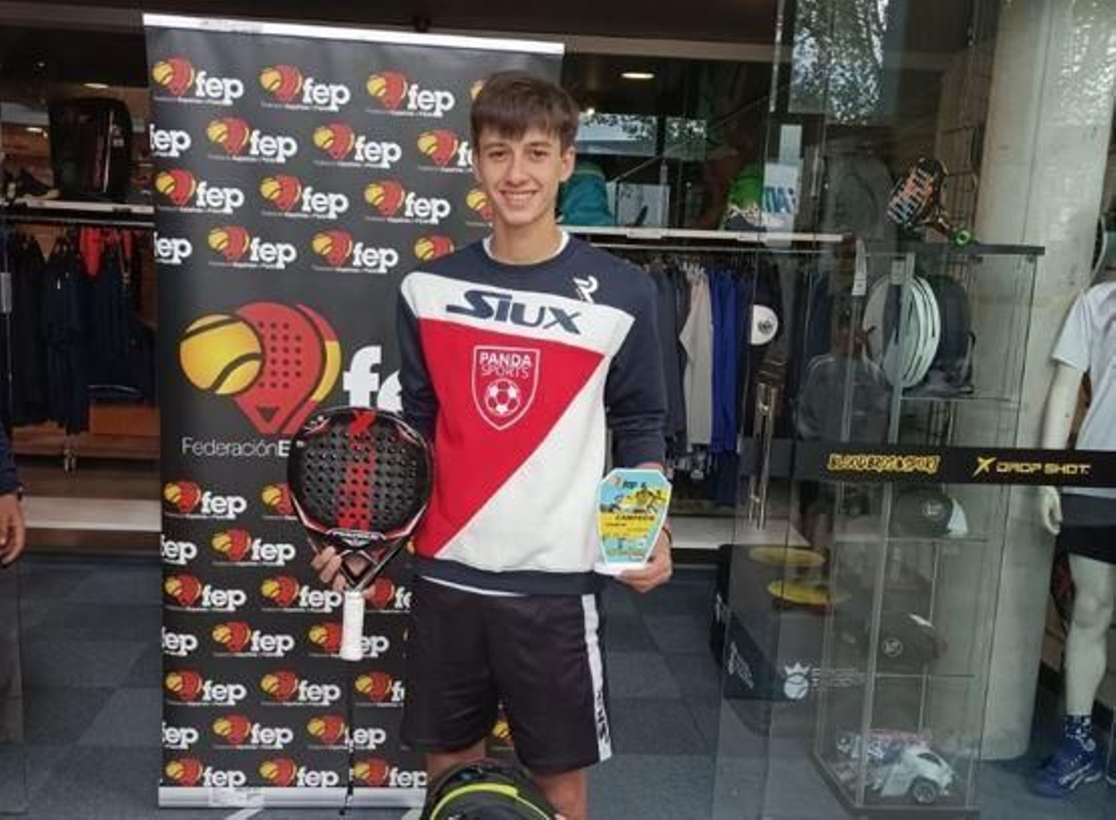 El linense Diego García.