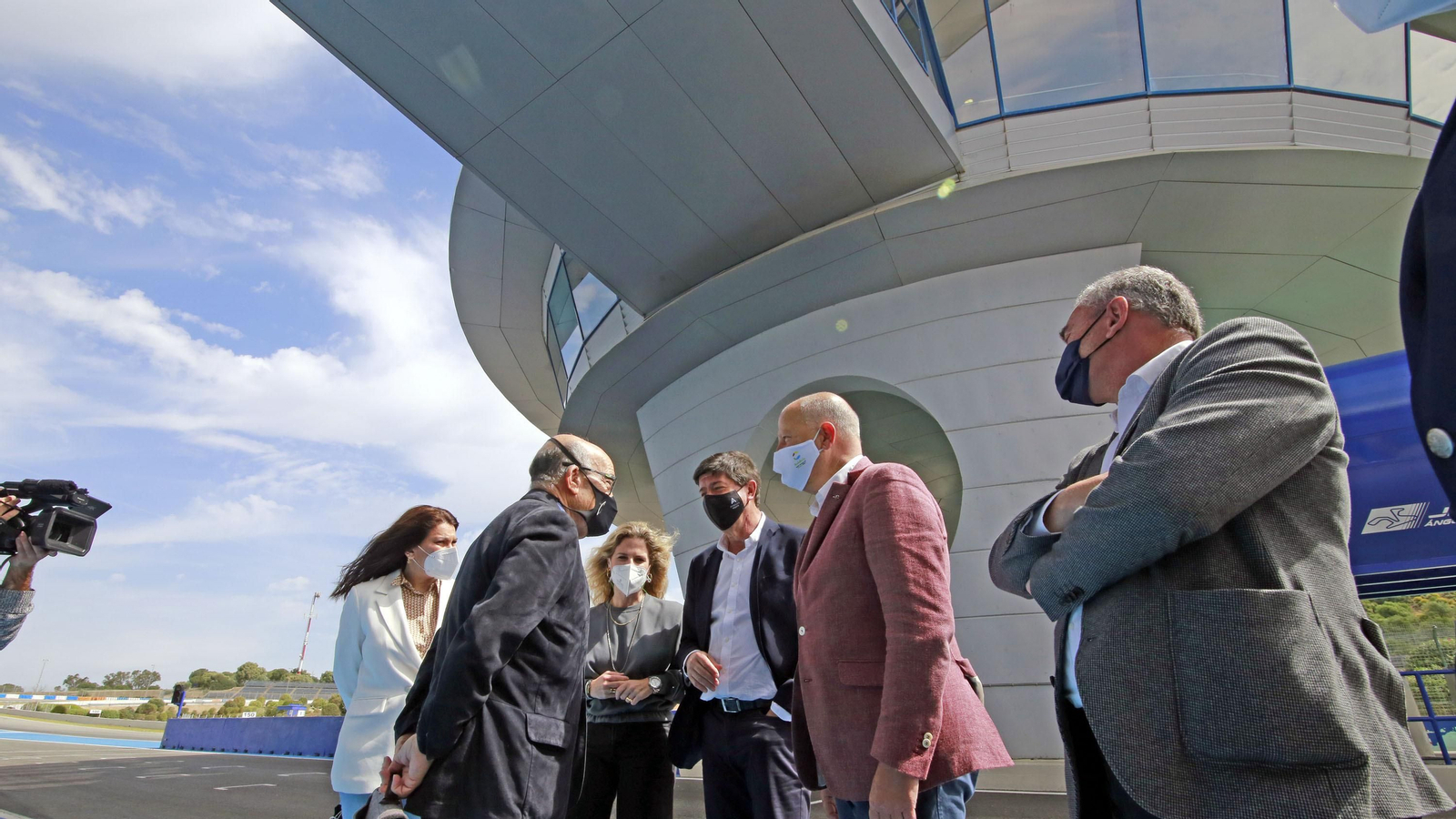 Presentación del G.P. de España en el Circuito de Jerez - Ángel Nieto