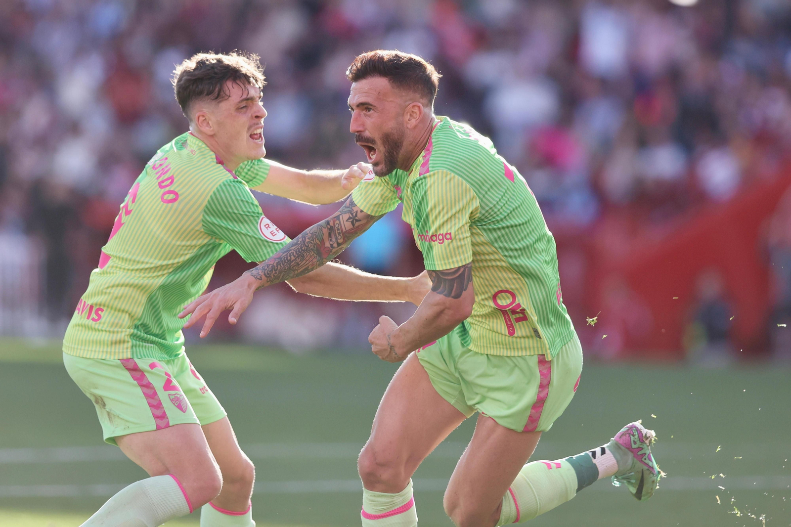 Las fotos del Recreativo Granada - Málaga CF