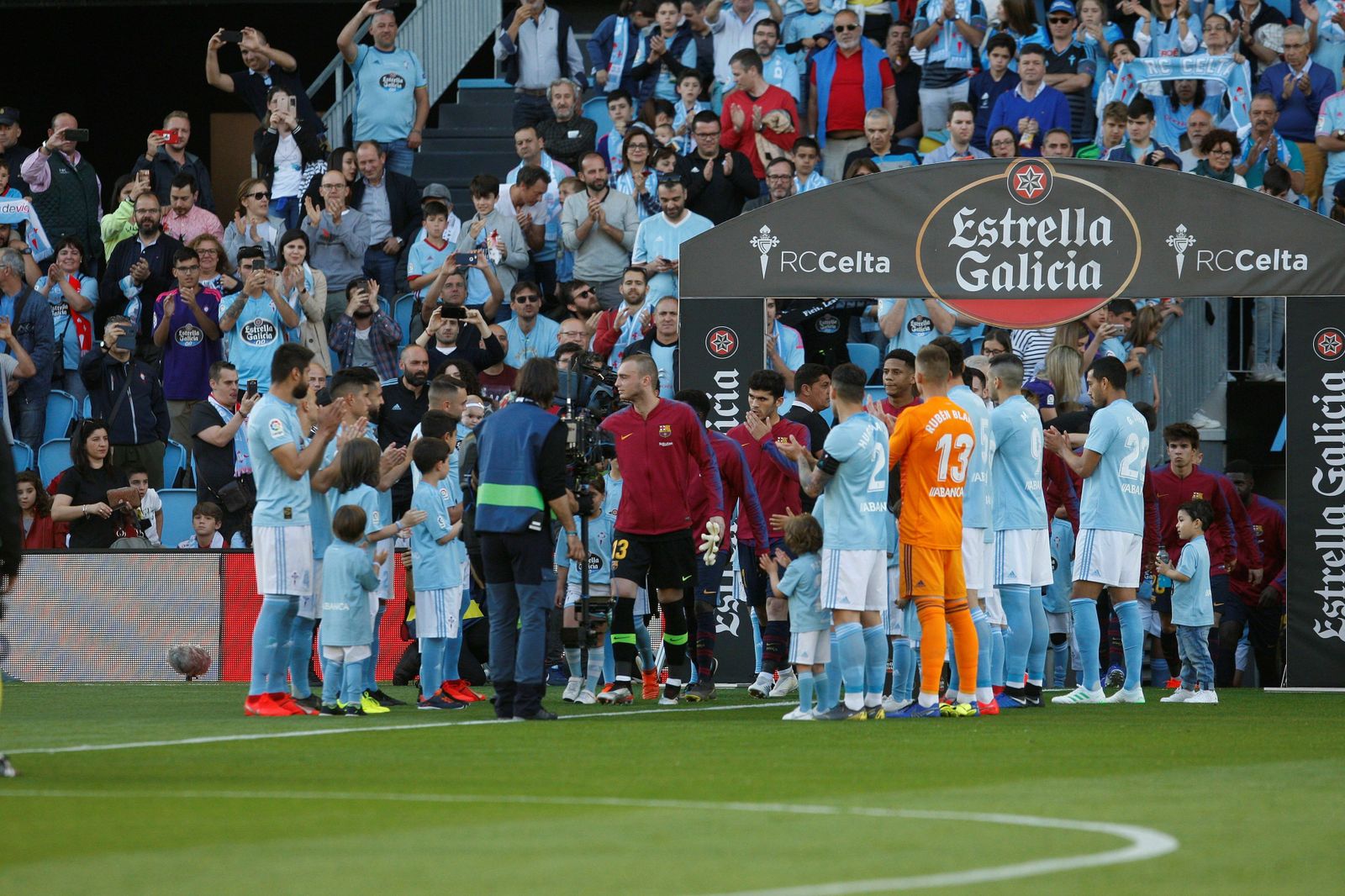 El Celta-Barcelona, en imágenes