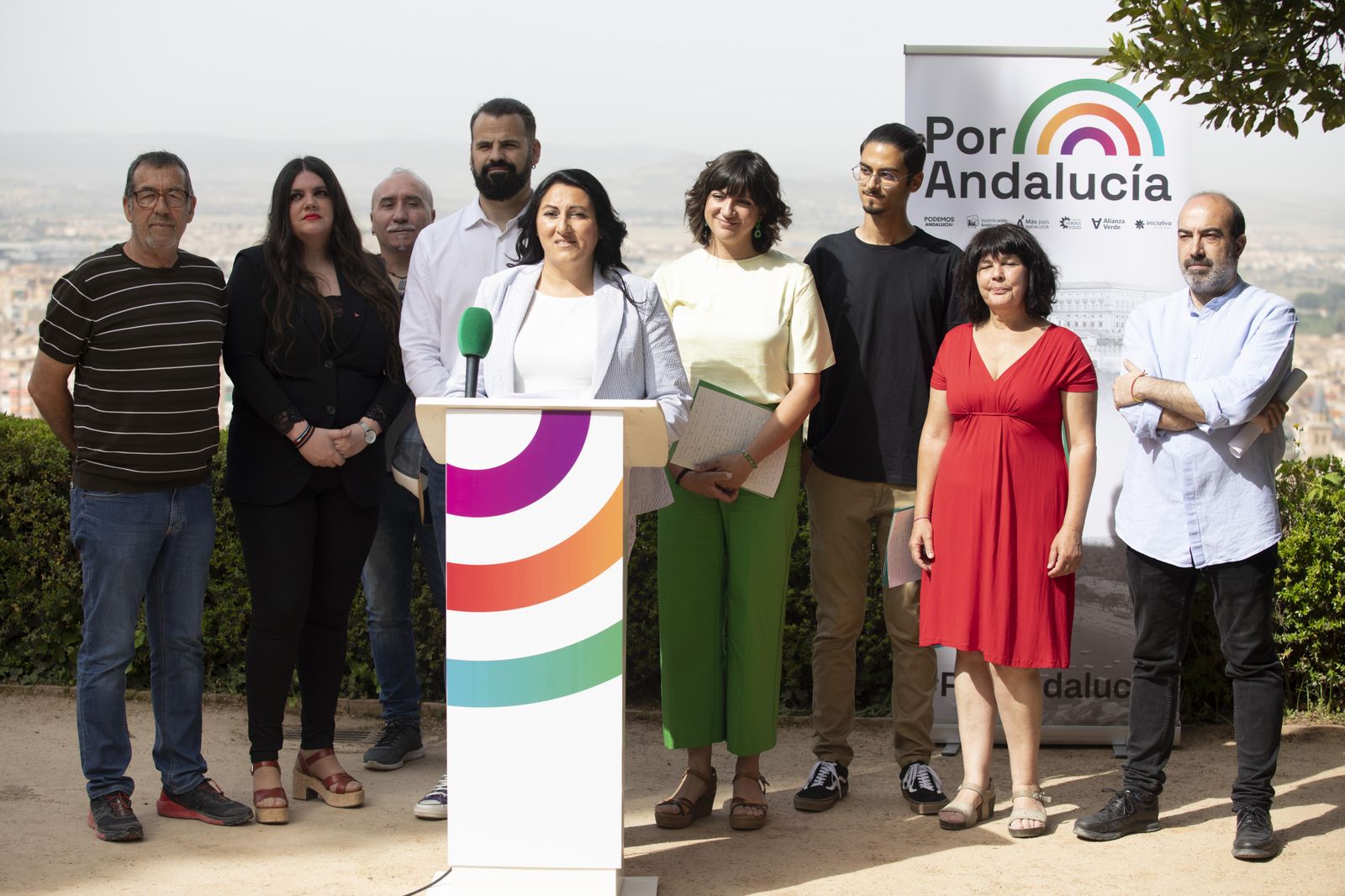 Imagen de la presentación de 'Por Andalucía' en Granada