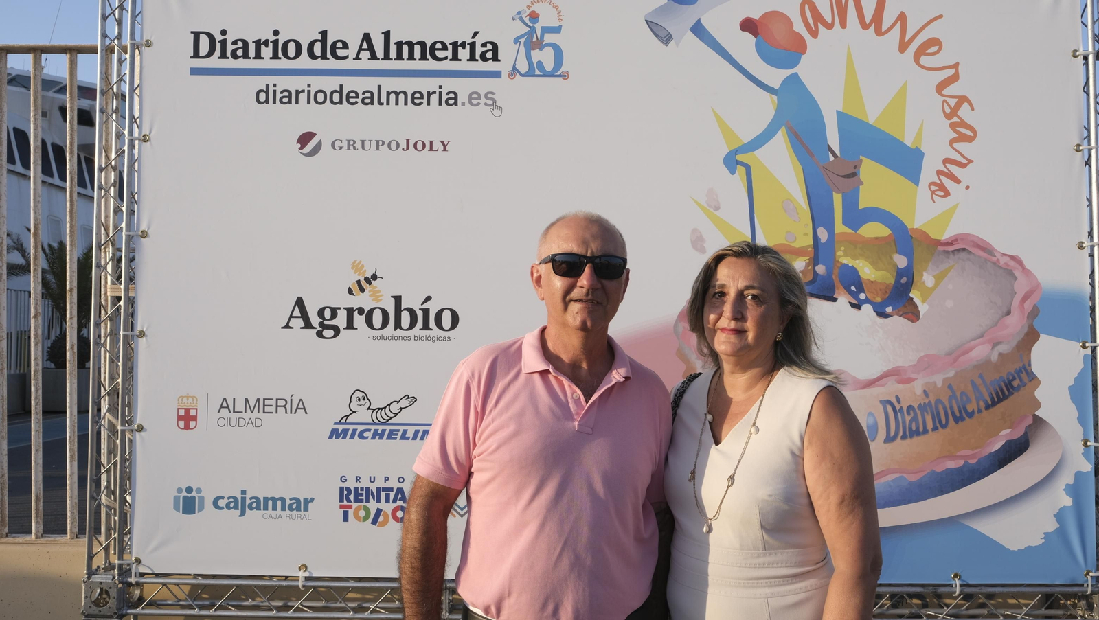 Imágenes de los asistentes a la Gala 15 Aniversario Diario de Almería