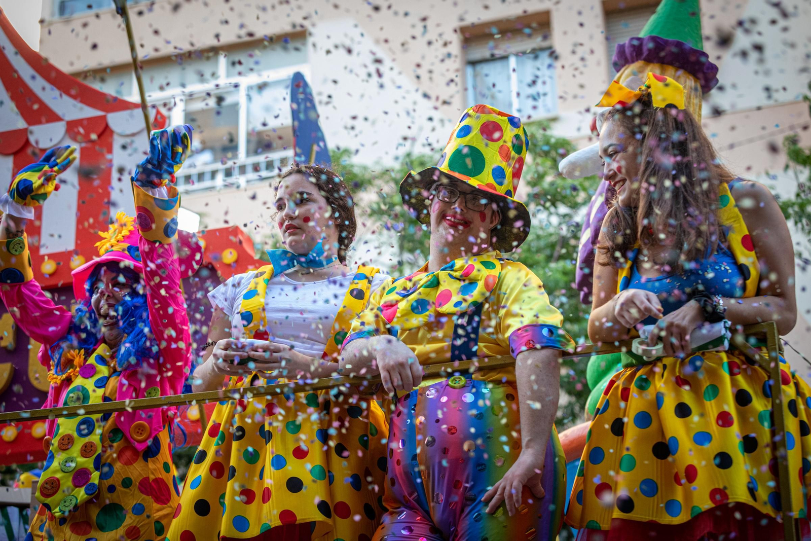 La cabalgata del Carnaval de Cádiz 2022, en imágenes