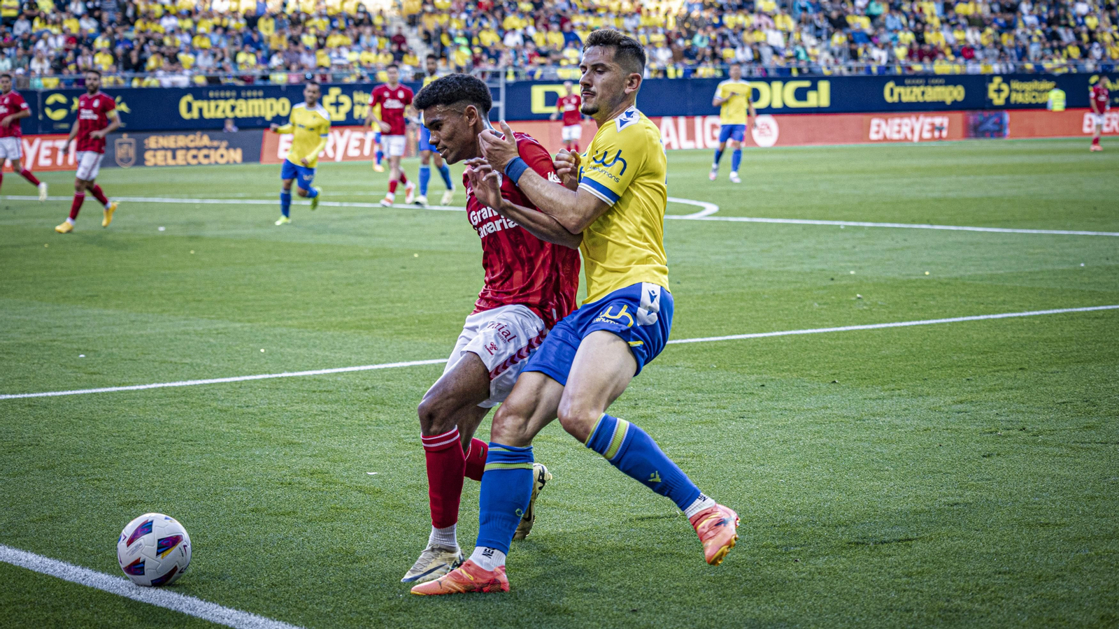 Partido del Cádiz CF contra la UD Las Palmas