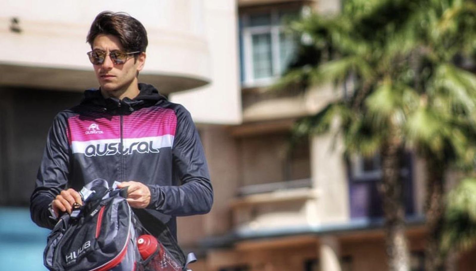 Alberto González, triatleta malagueño.