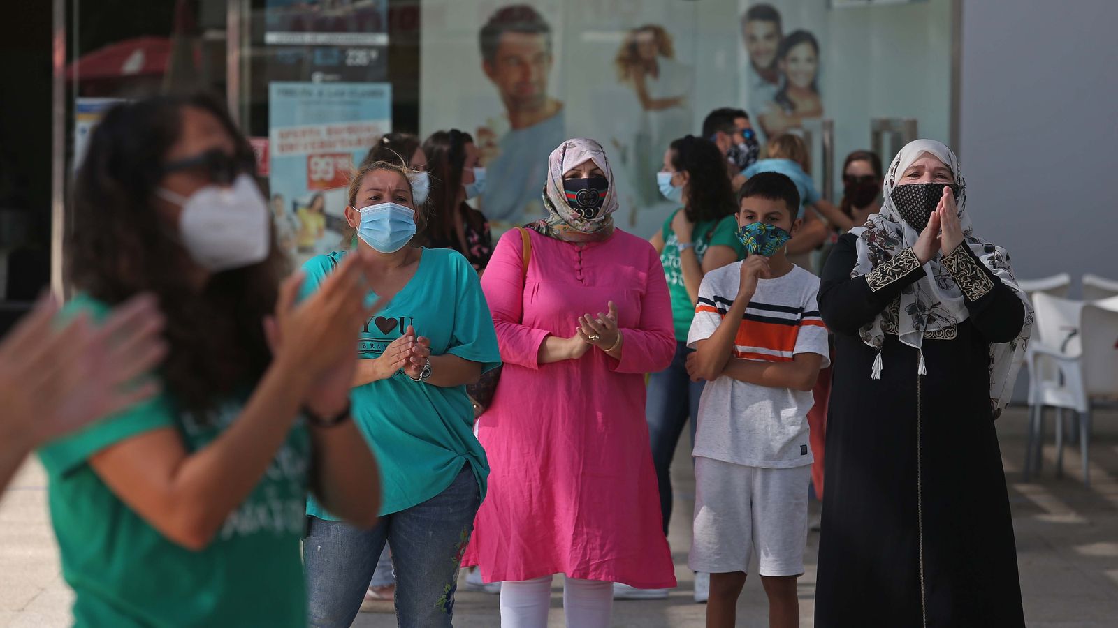 Concentración de Marea Verde en Algeciras