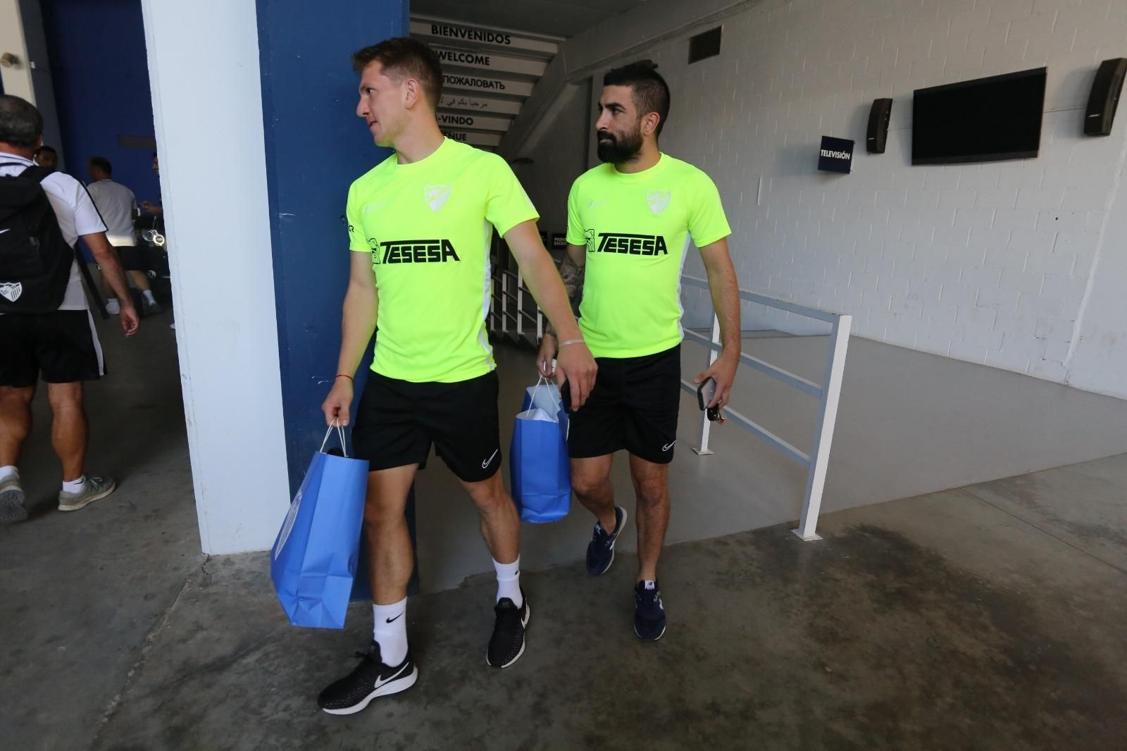 La fotos de la salida del Málaga CF a Estepona