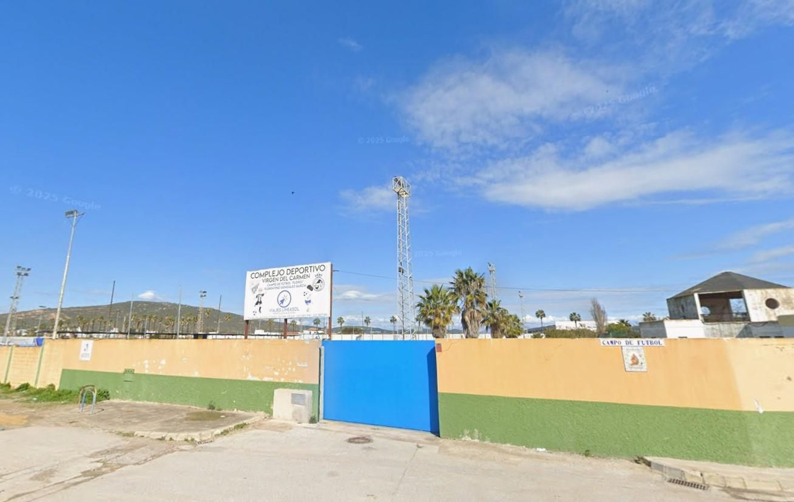 El campo de fútbol del Zabal.