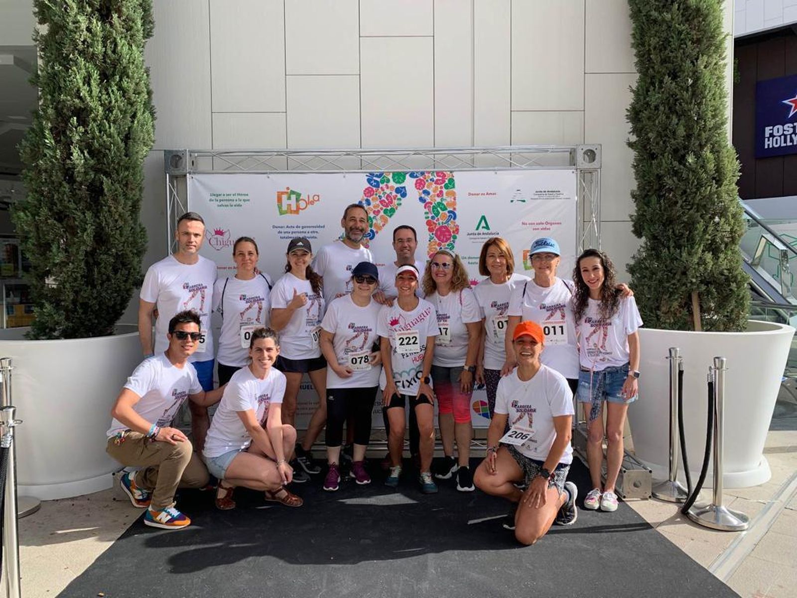 Carrera en homenaje a los donantes de órganos.