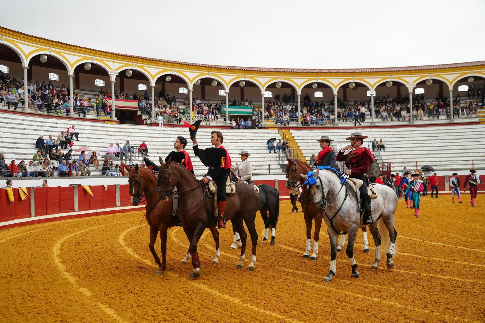 La corrida de rejones de la Feria de Pozoblanco, suspendida por la lluvia