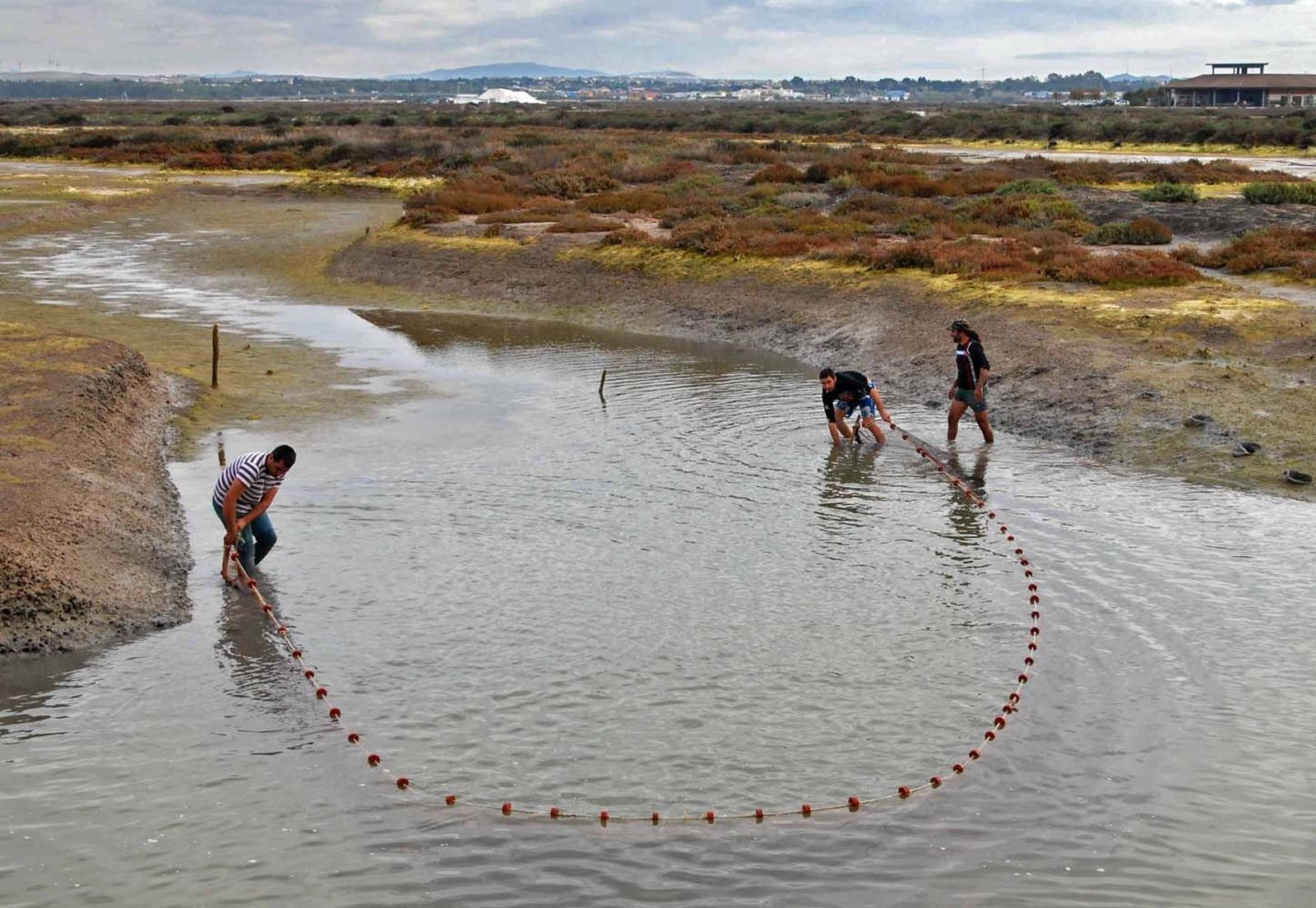 Imagen de archivo de un despesque en Chiclana