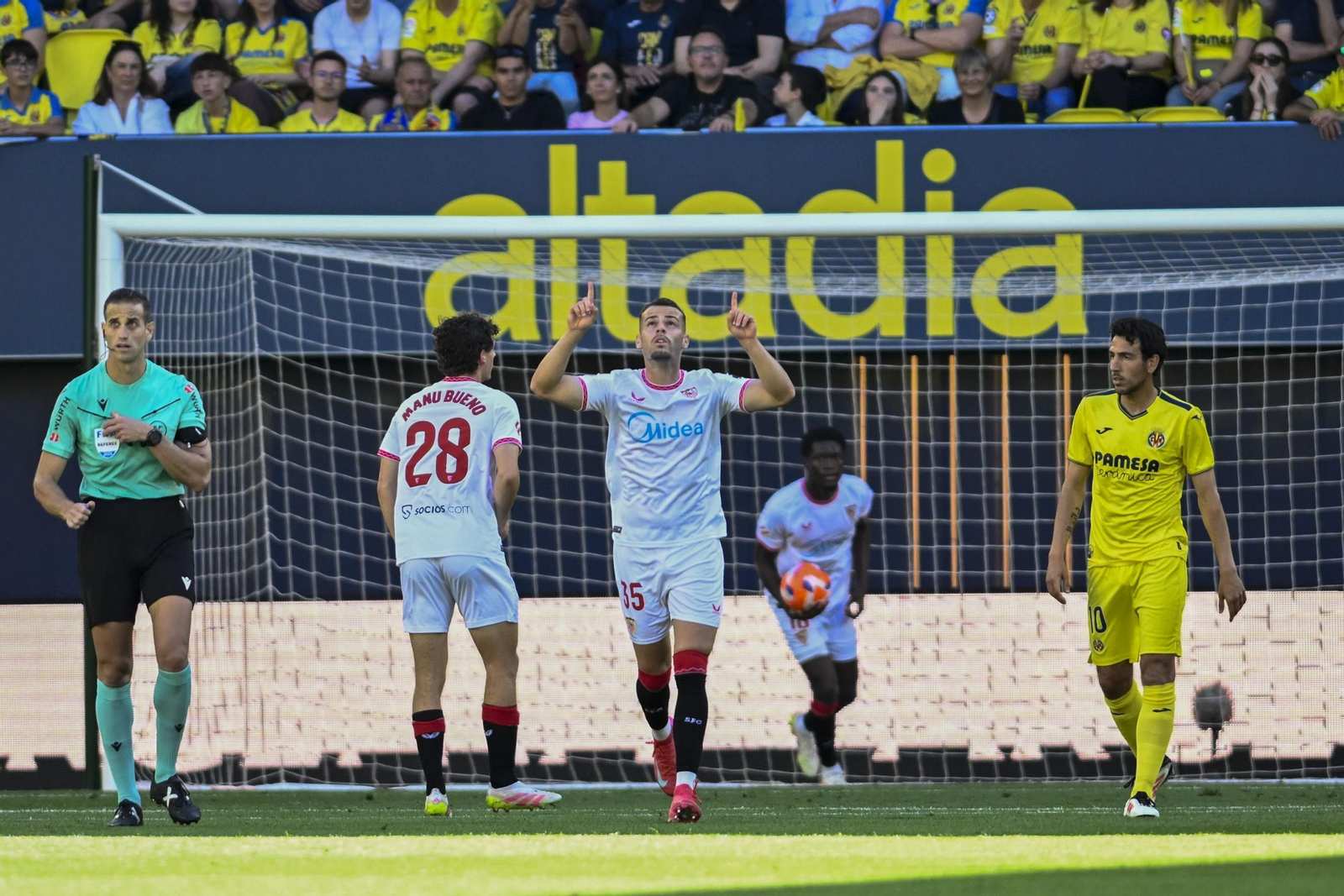 Las mejores fotos del Villarreal-Sevilla