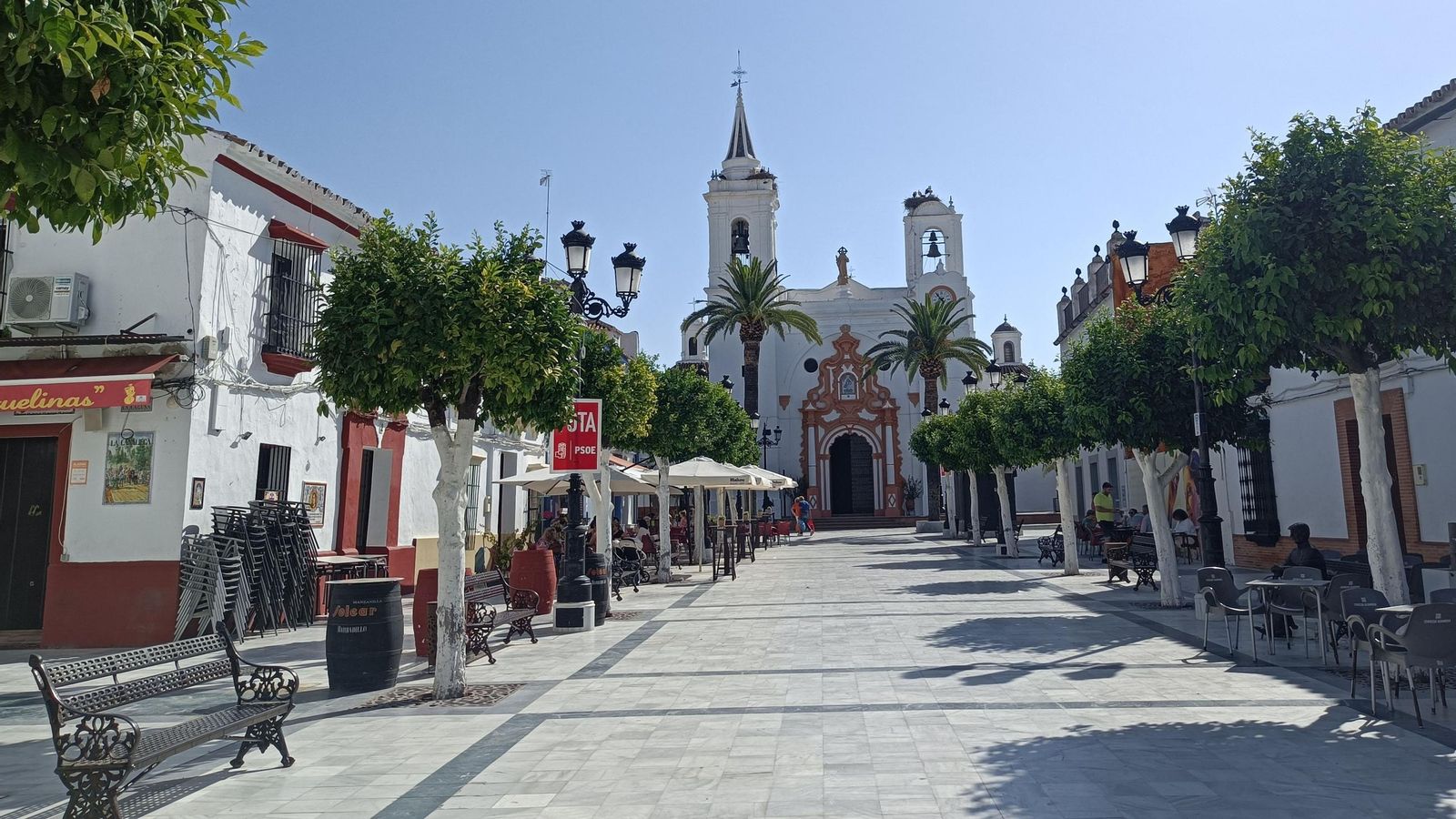 Plaza Virgen del Rocío de Almonte.
