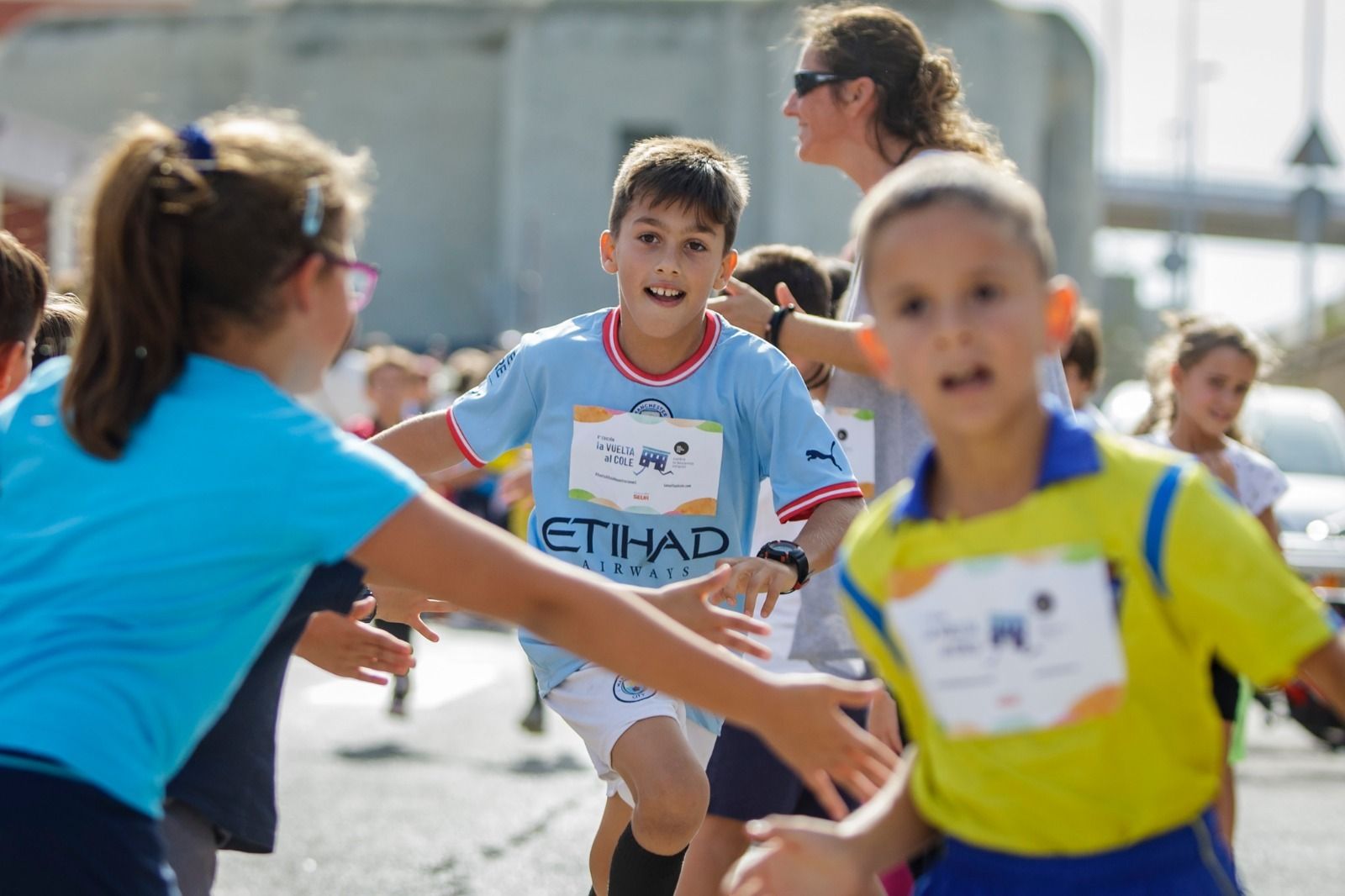 Carrera solidaria contra la leucemia en el CEIP La Inmaculada