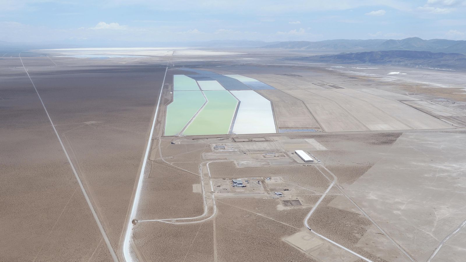 Salar de Olaroz, en Argentina.