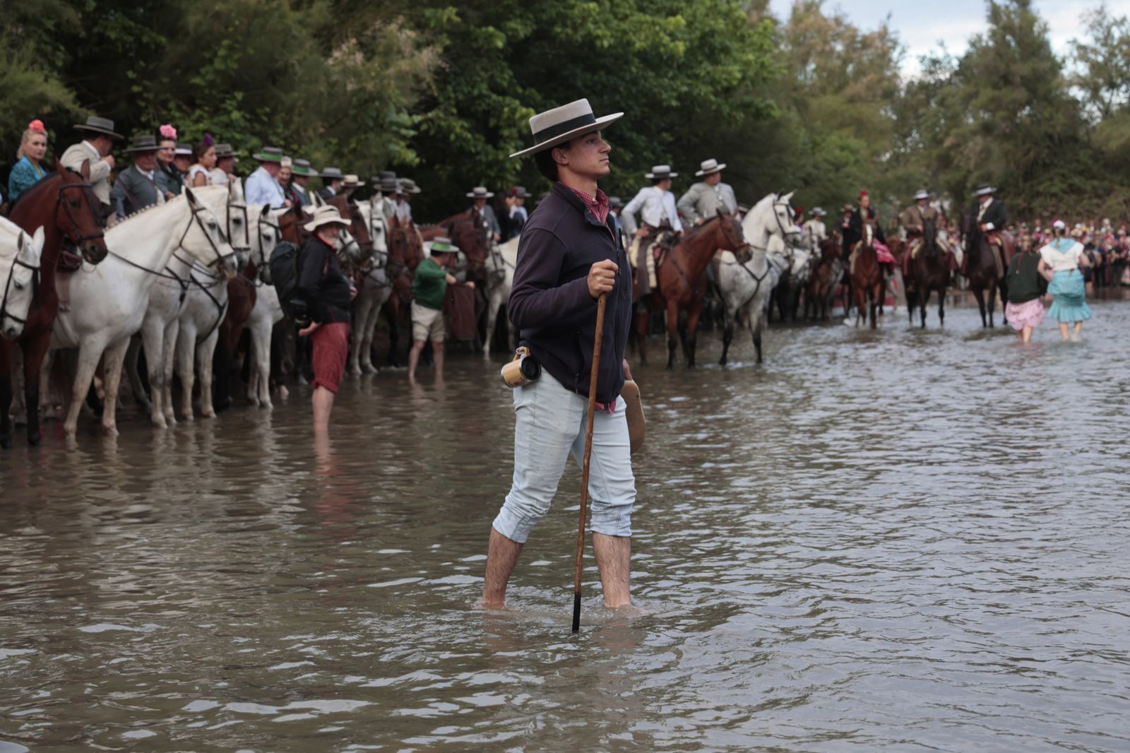 Las mejores imágenes del paso de Sevilla y Triana por el Quema