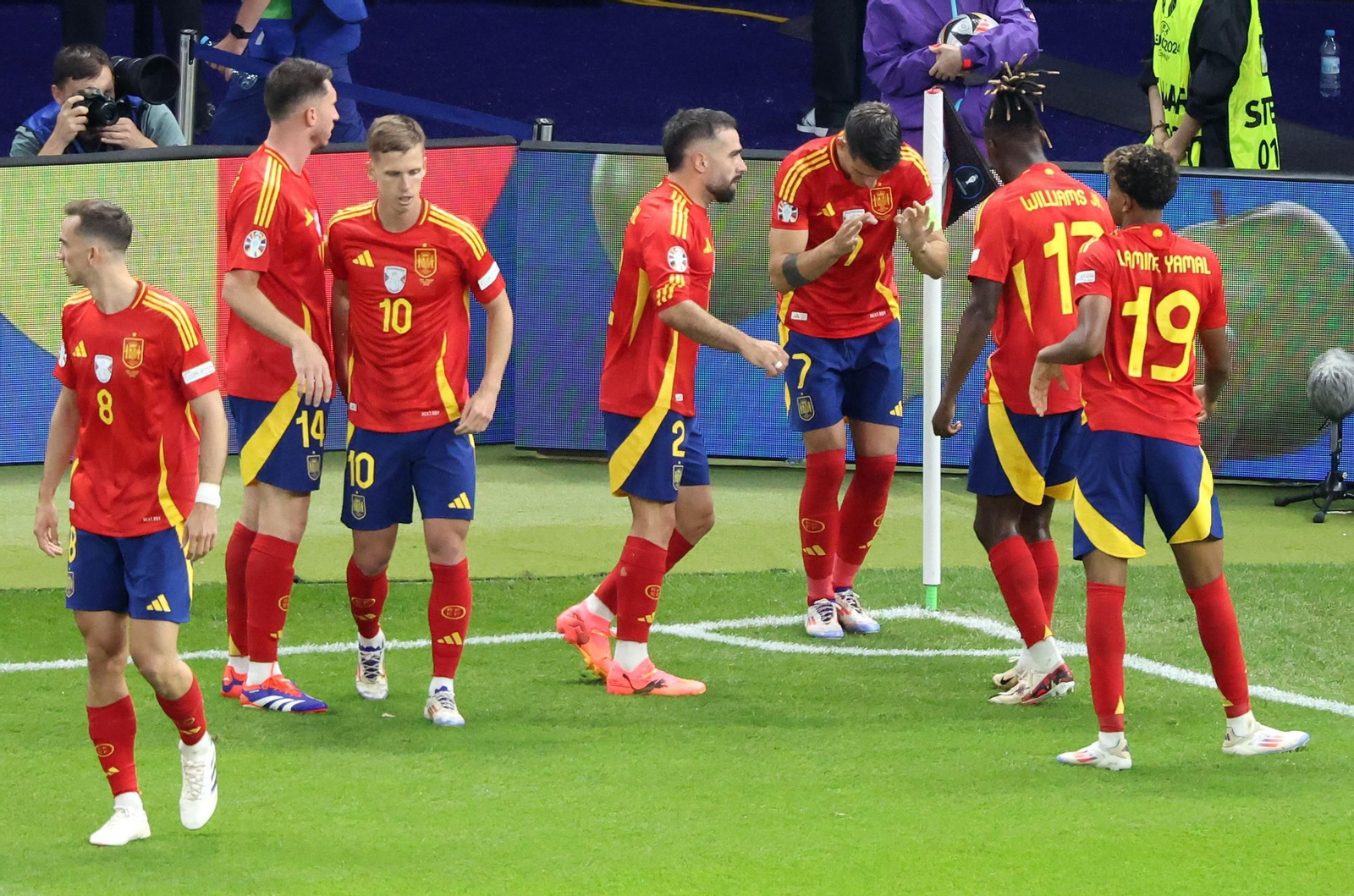 Las mejores fotos de la final España - Inglaterra