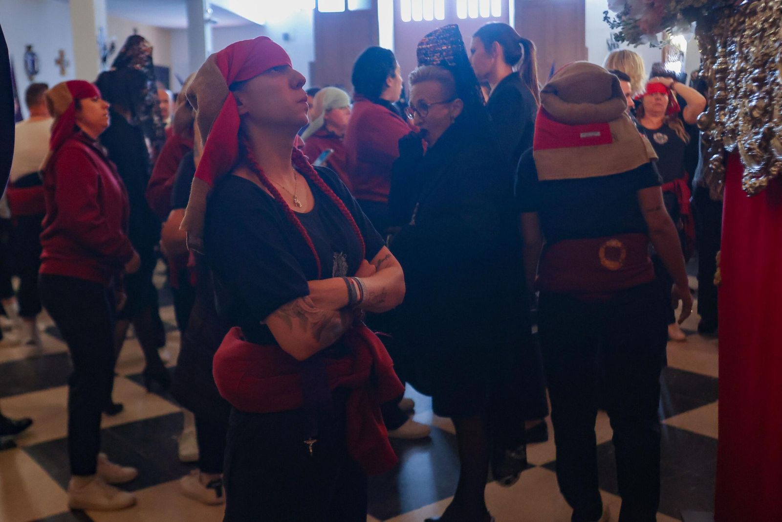 Así vivió la Hermandad de la Sagrada Lanzada la suspensión de su Estación de Penitencia 2025