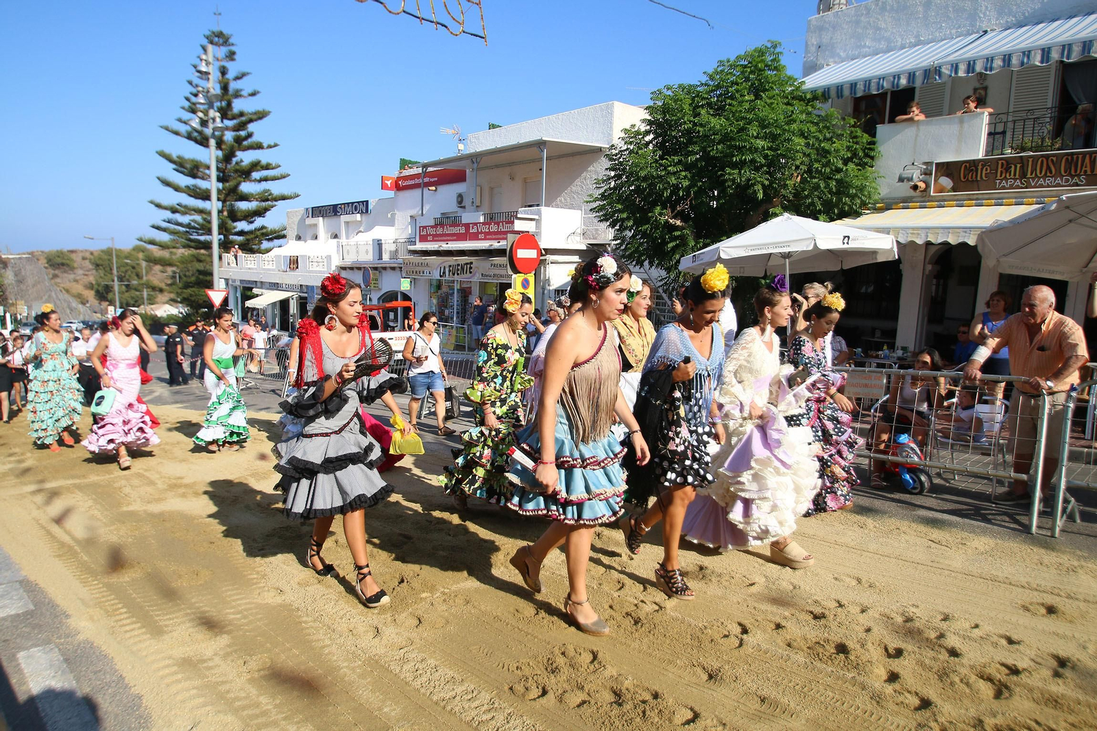 Fotogalería de la carrera de cintas a caballo en Mojácar