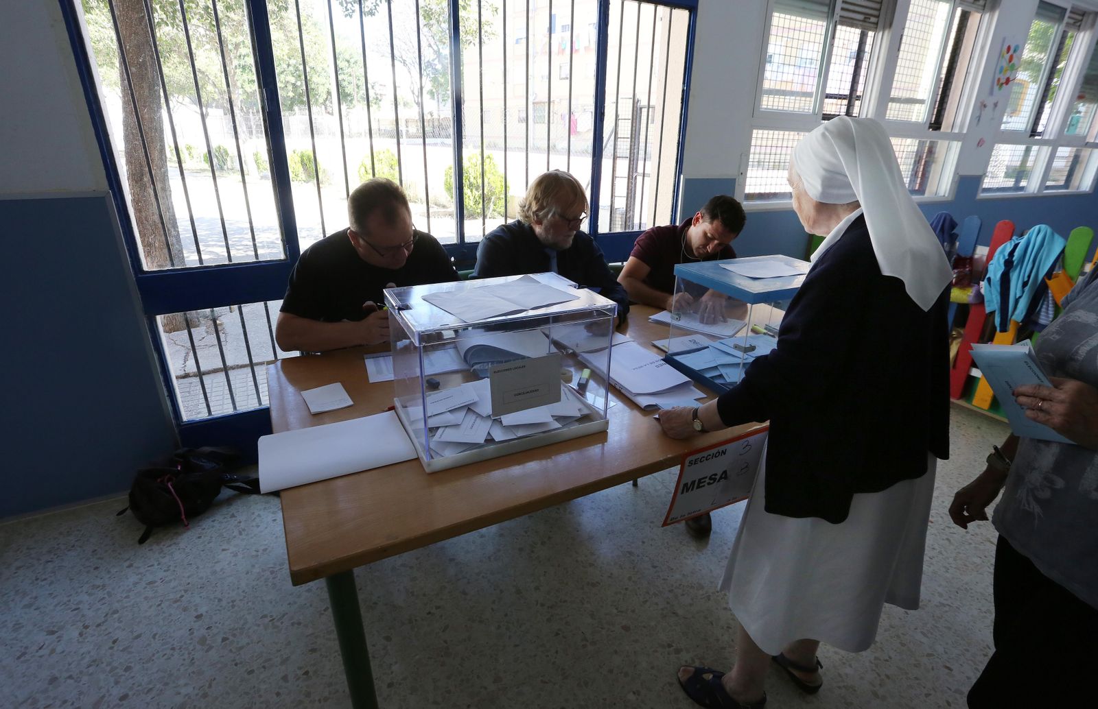 Las imágenes de la jornada electoral en Jerez