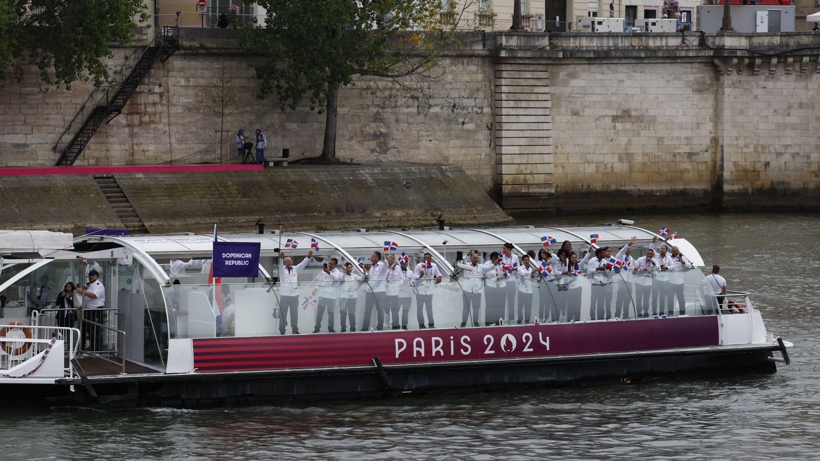 Las fotos de la ceremonia de inauguración de los Juegos Olímpicos de París 2024