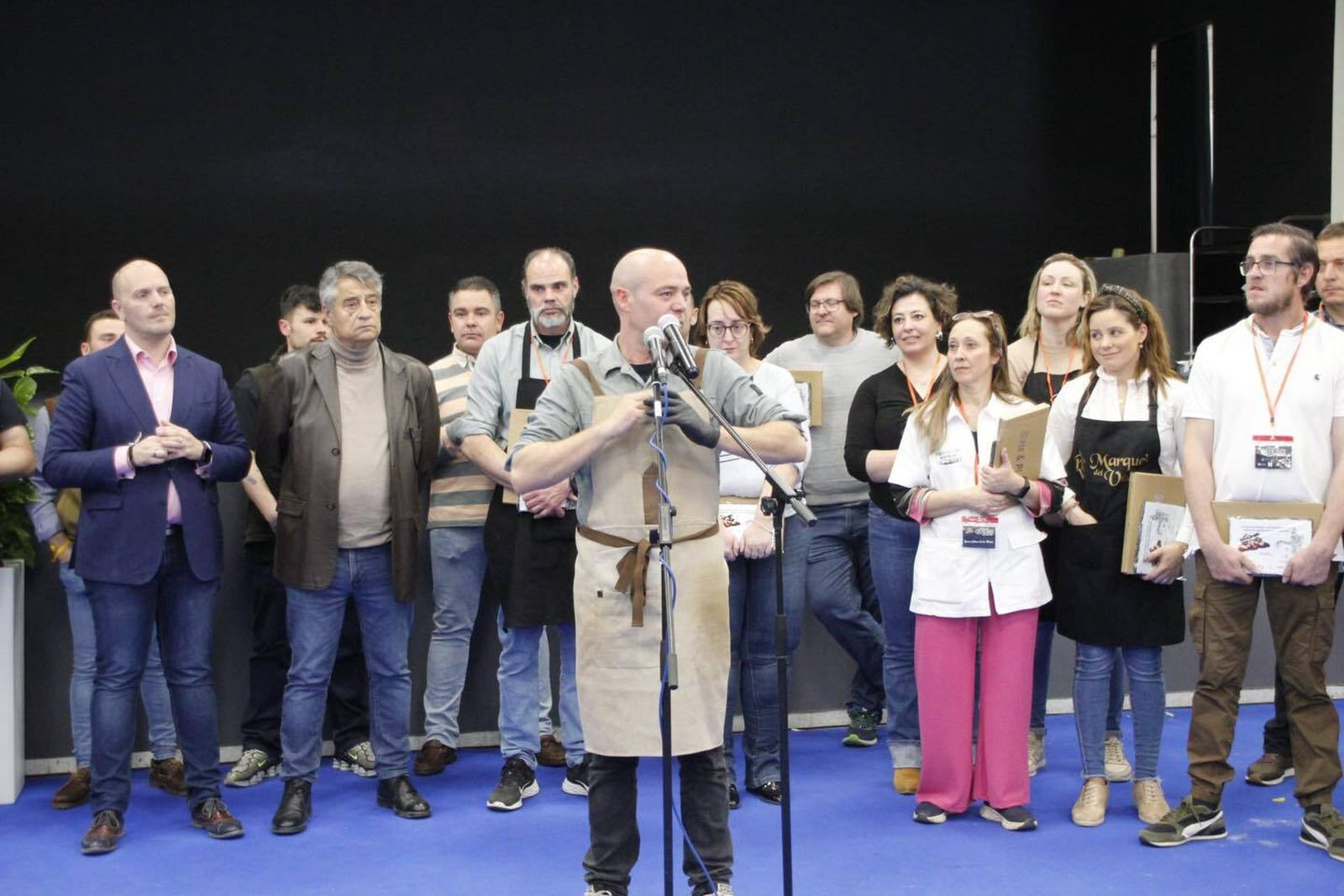 La clausura de la I Feria del Queso de Los Pedroches en Hinojosa del Duque, en imágenes