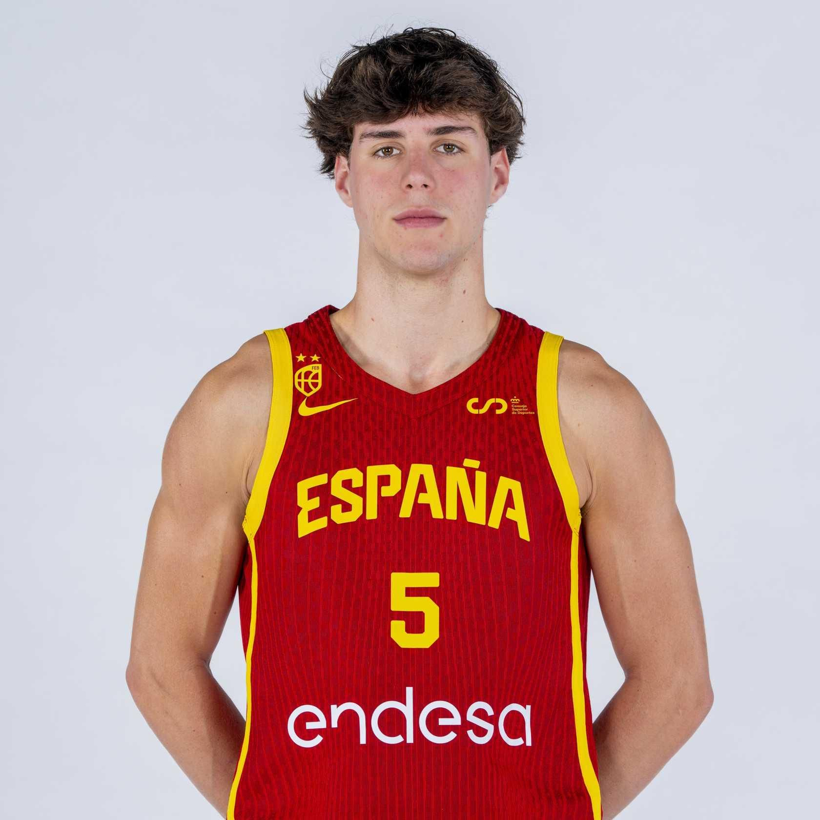 La sesión de fotos oficial de Alberto Díaz y Mario Saint-Supéry con España