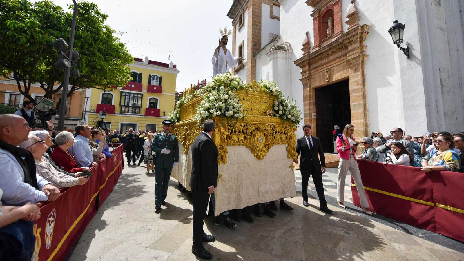 Fotos de la procesión del Resucitado en Algeciras