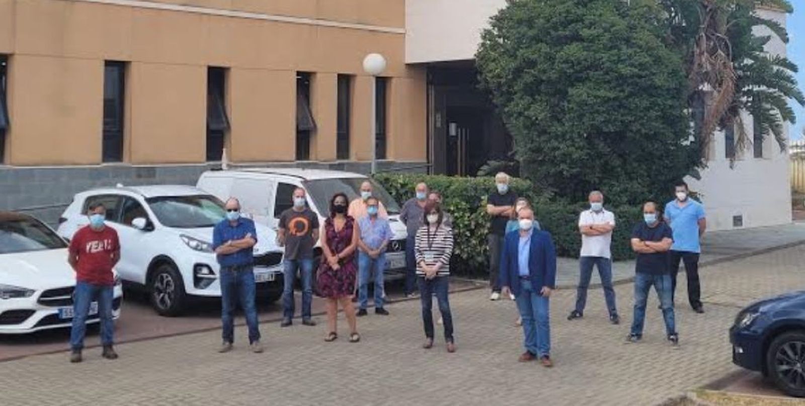 Minuto de silencio en Canal Sur Huelva