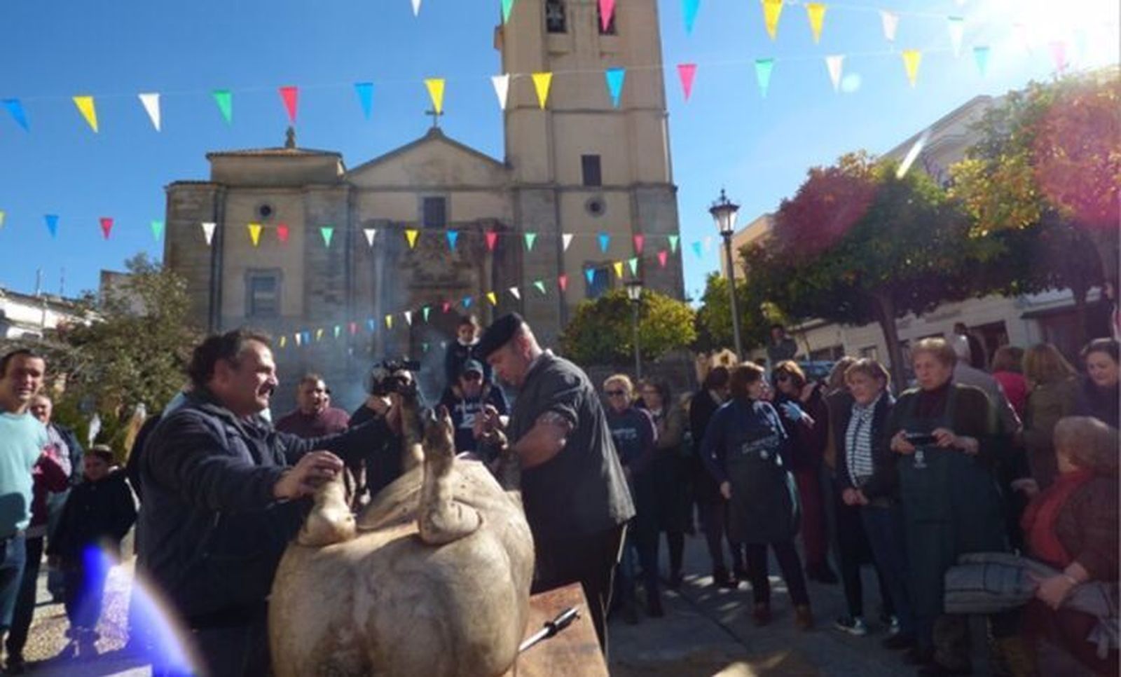 Foto de una edición anterior de la Matanza didáctica