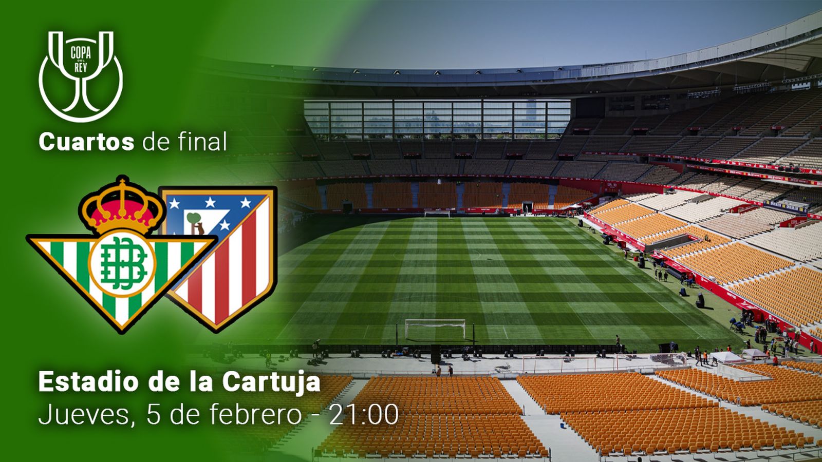 El directo del Betis-Atlético de Madrid.