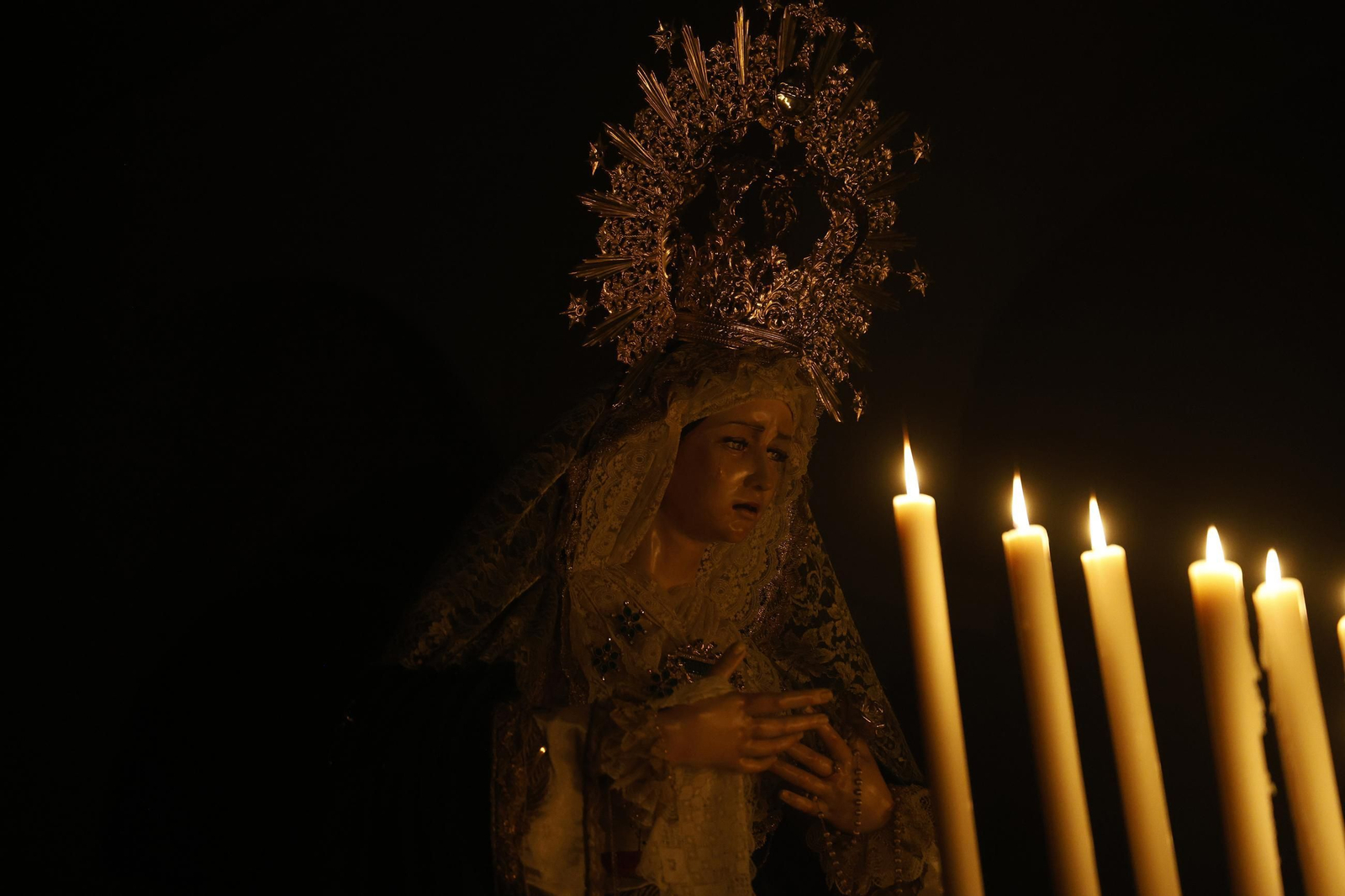 Fotos del Martes Santo en San Roque: Humildad y Paciencia (La Caña)