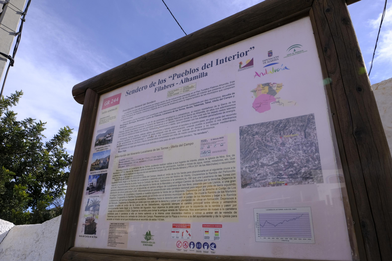 Fotogalería Vía Verde Lucainena de las Torres. Almería