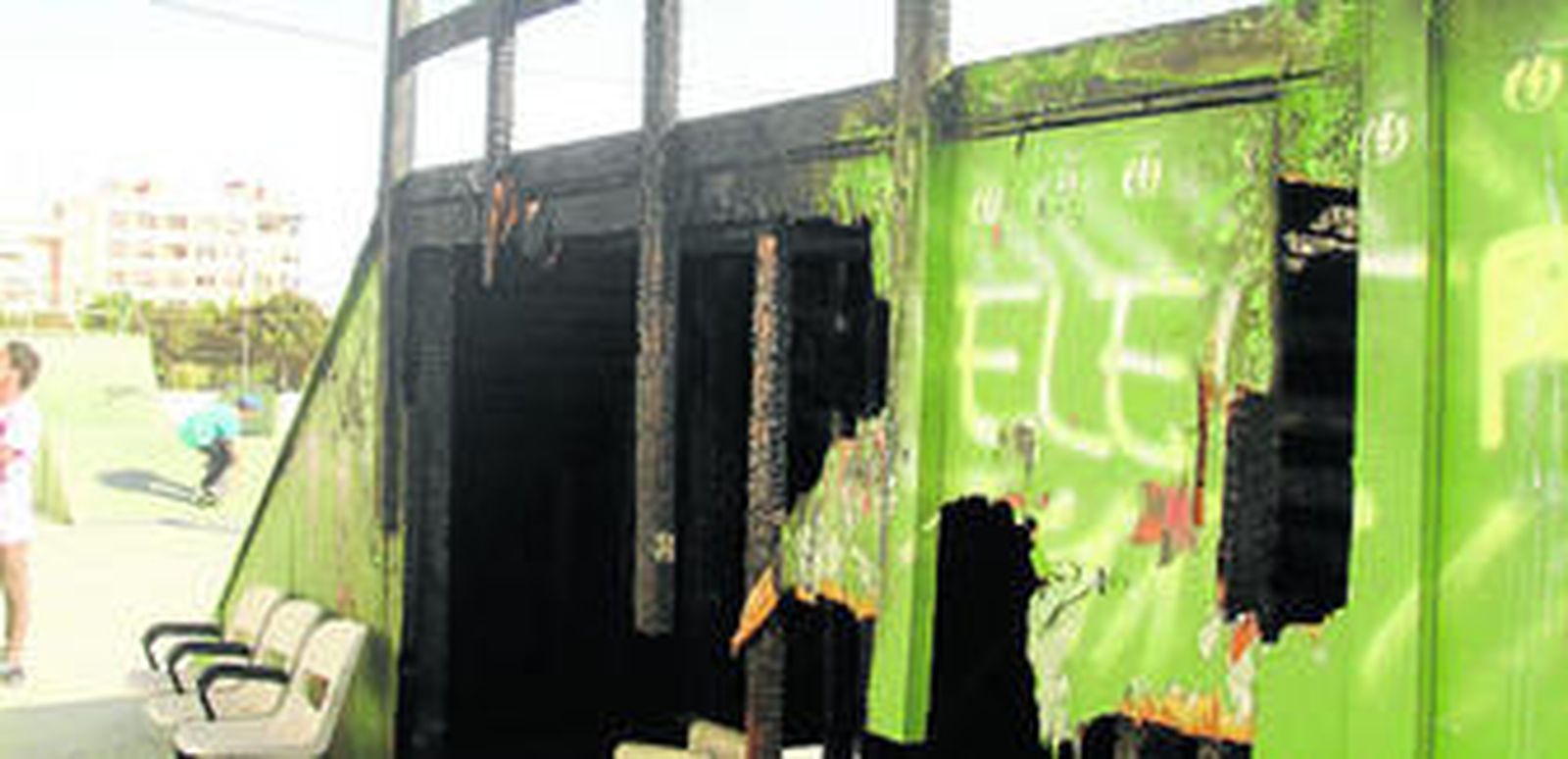 Situación en la que se encuentran las infraestructuras de esta zona de ocio.