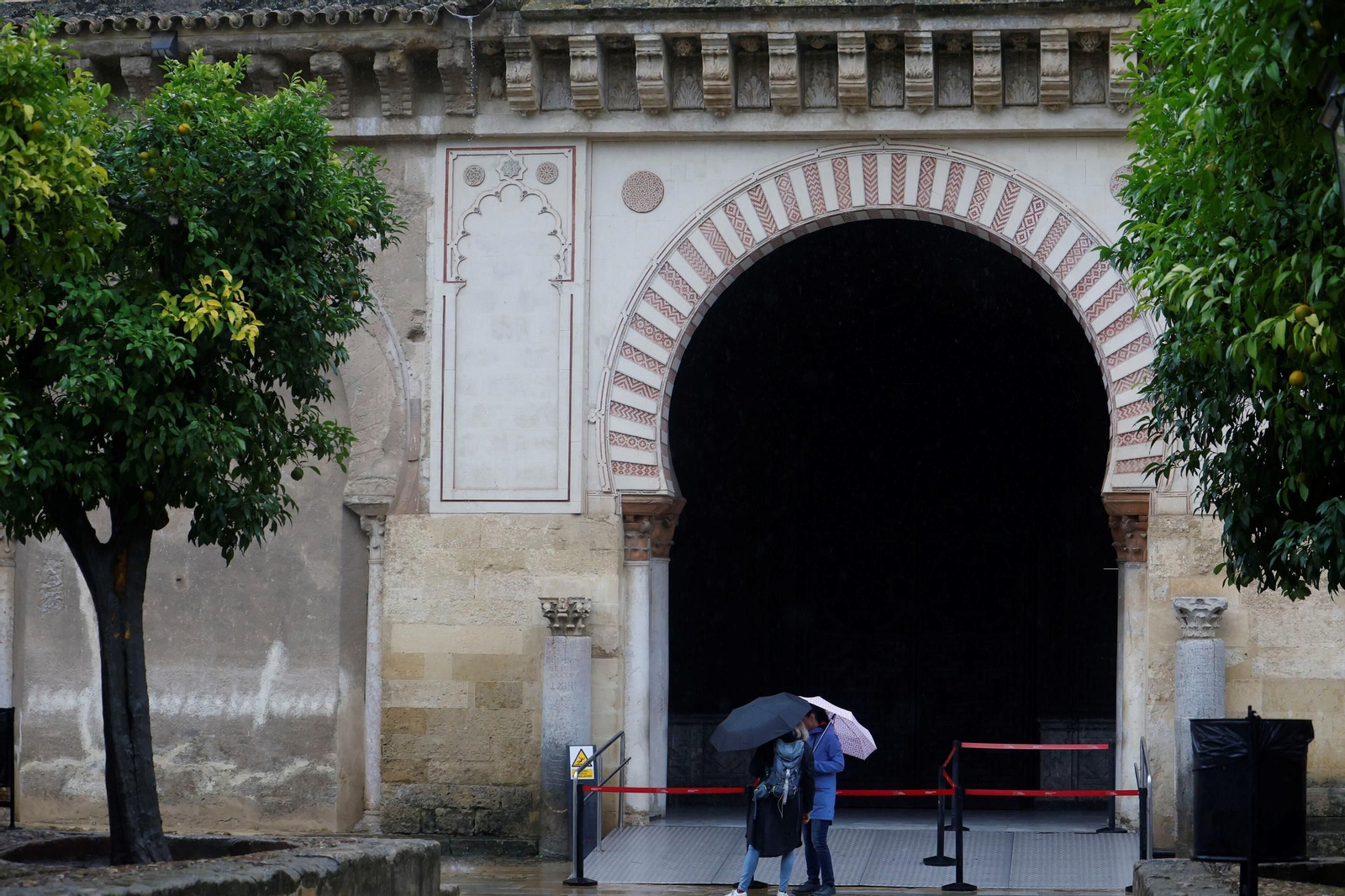 Los últimos coletazos de la borrasca Claudia a su paso por Córdoba