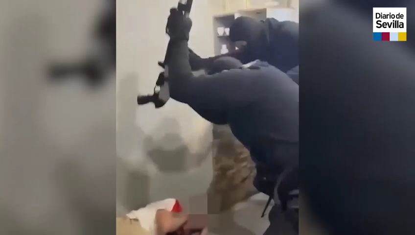 Difunden un vídeo de un ajuste de cuentas a un narco en Sevilla