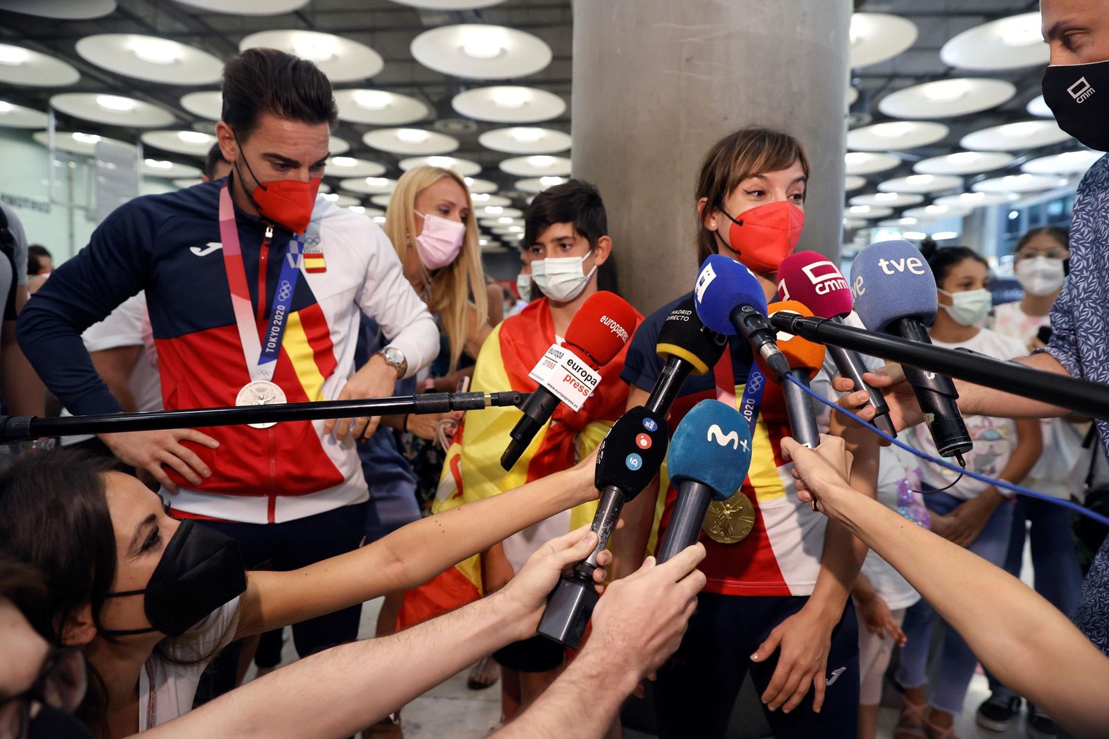 Fotos: El recibimiento en Madrid a Damián Quintero