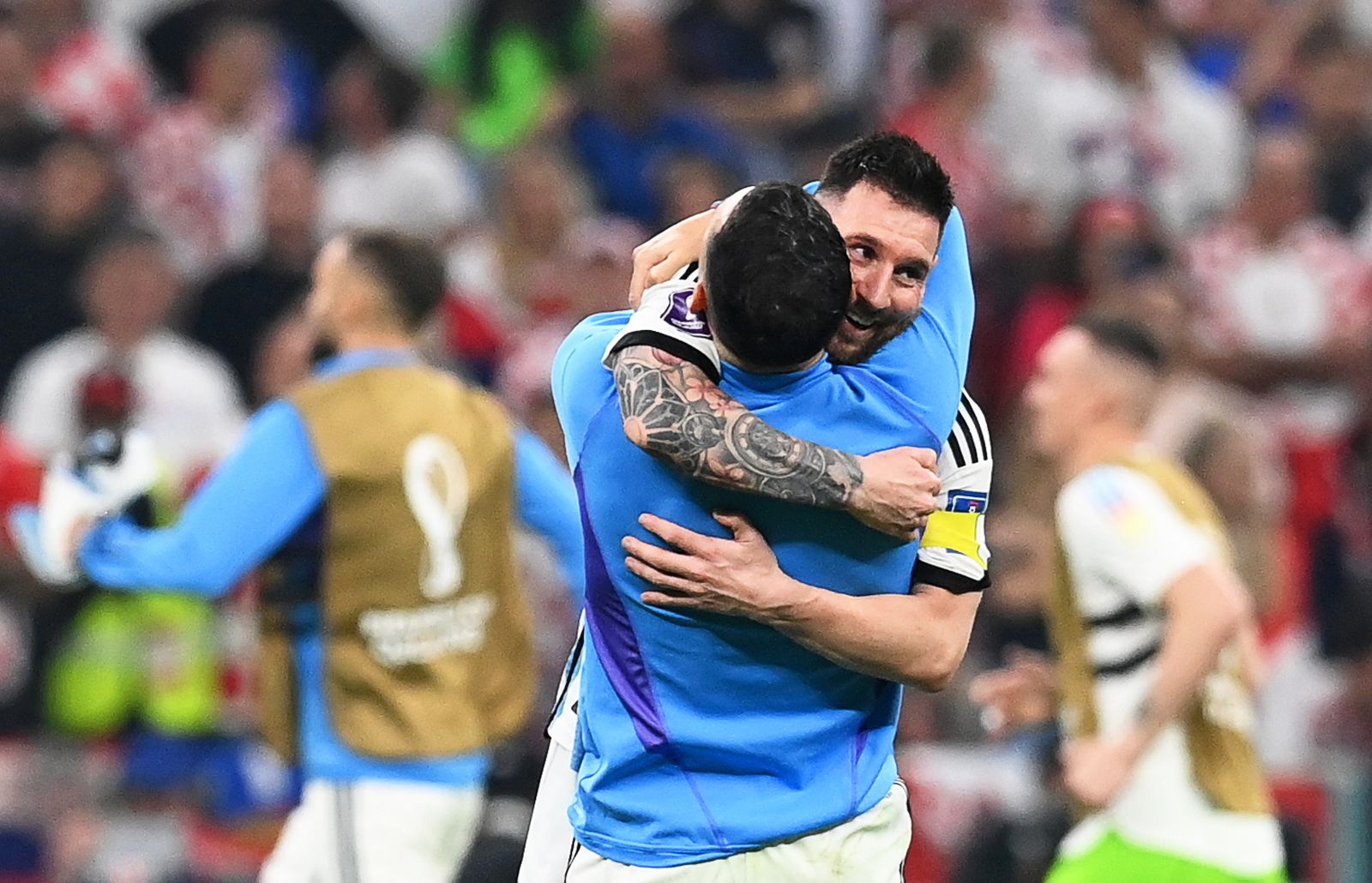 Las fotos de Messi contra Croacia