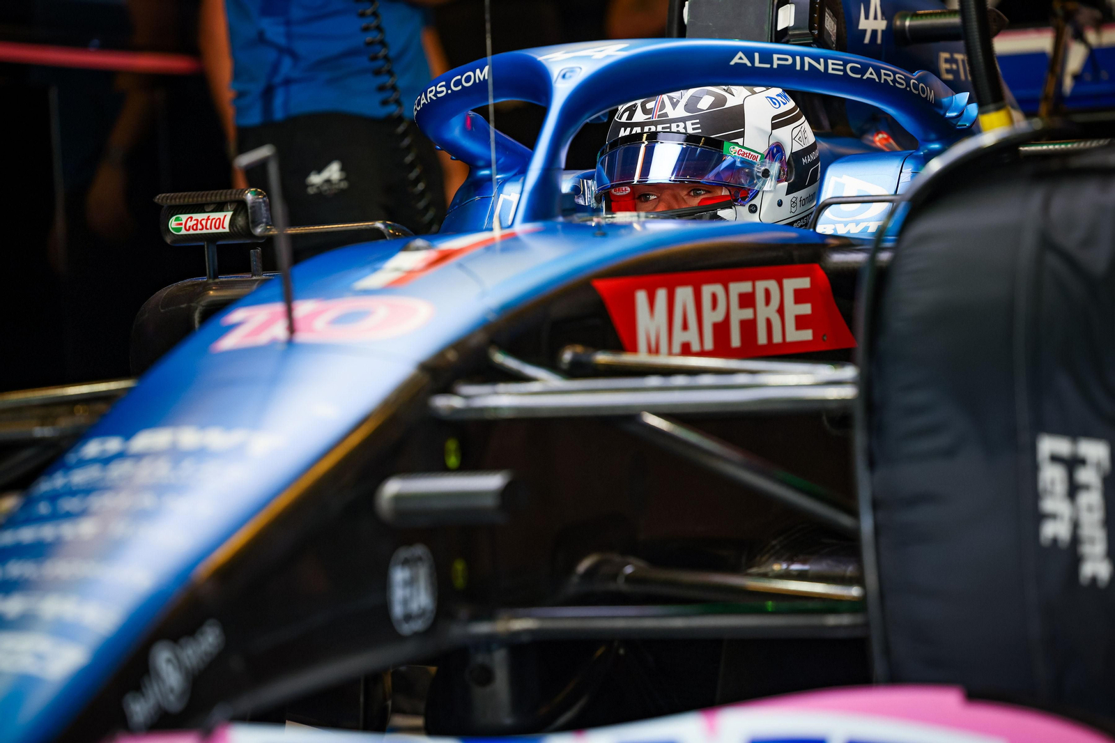 Las escuderías de  Fórmula uno se prueban tras el fin de temporada