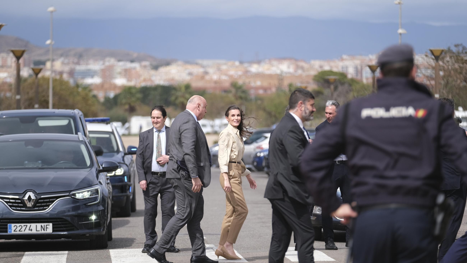 Imágenes de la Reina Letizia en el Tour del Talento en Almería