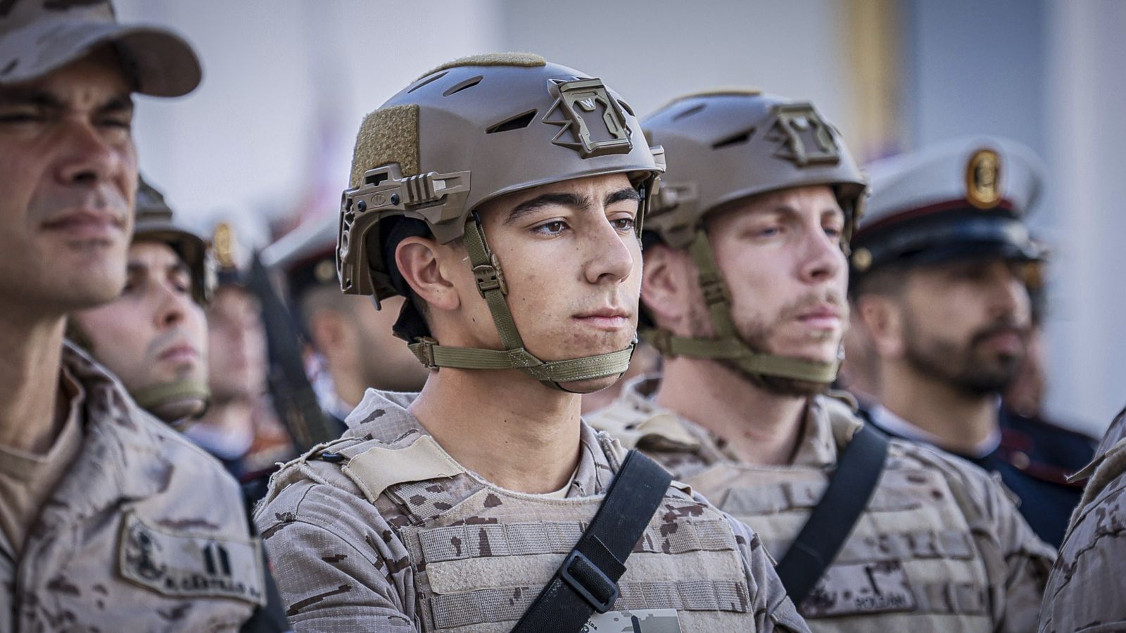 Las imágenes de la celebración del 489º Aniversario de la Infantería de Marina en Cádiz