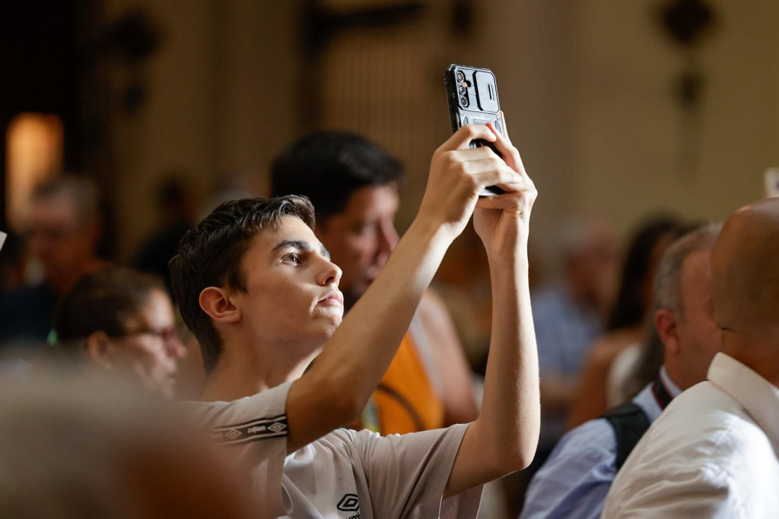 Así llegaba este 11 de agosto a Santo Domingo la Virgen de la Victoria de Expiración