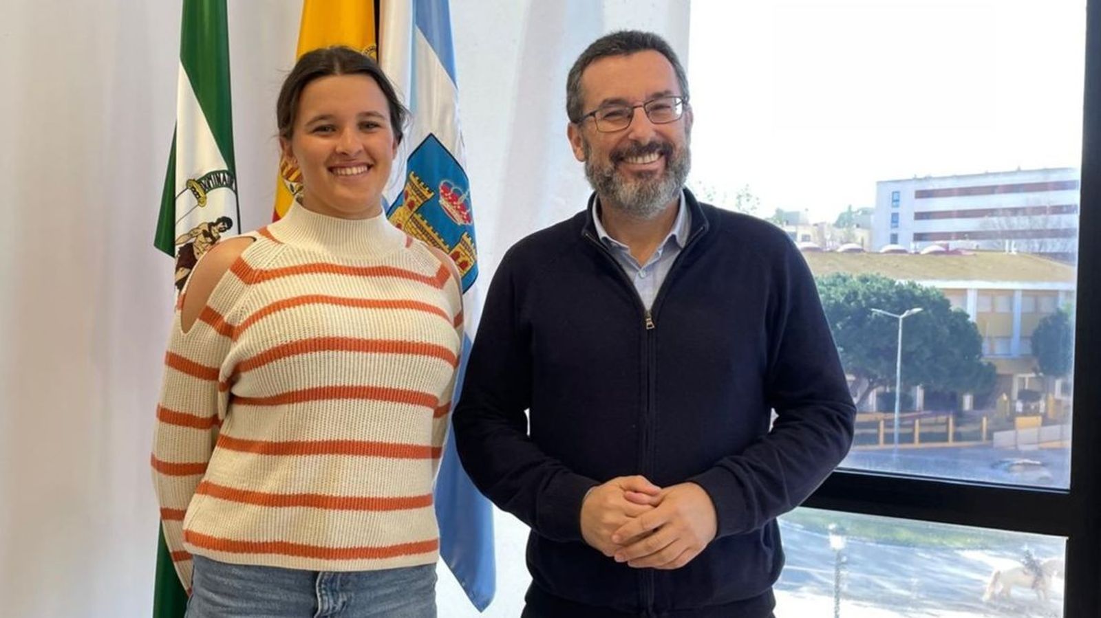 Raquel Retamero y Juan Franco, este miércoles