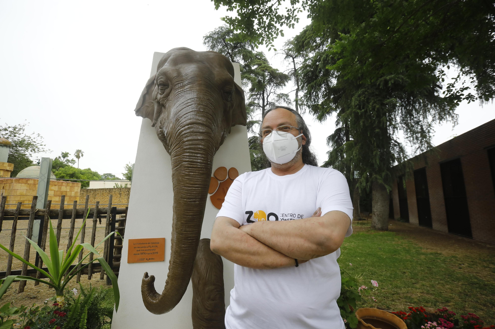 El homenaje en el zoo de Córdoba a la elefanta Flavia, en fotografías