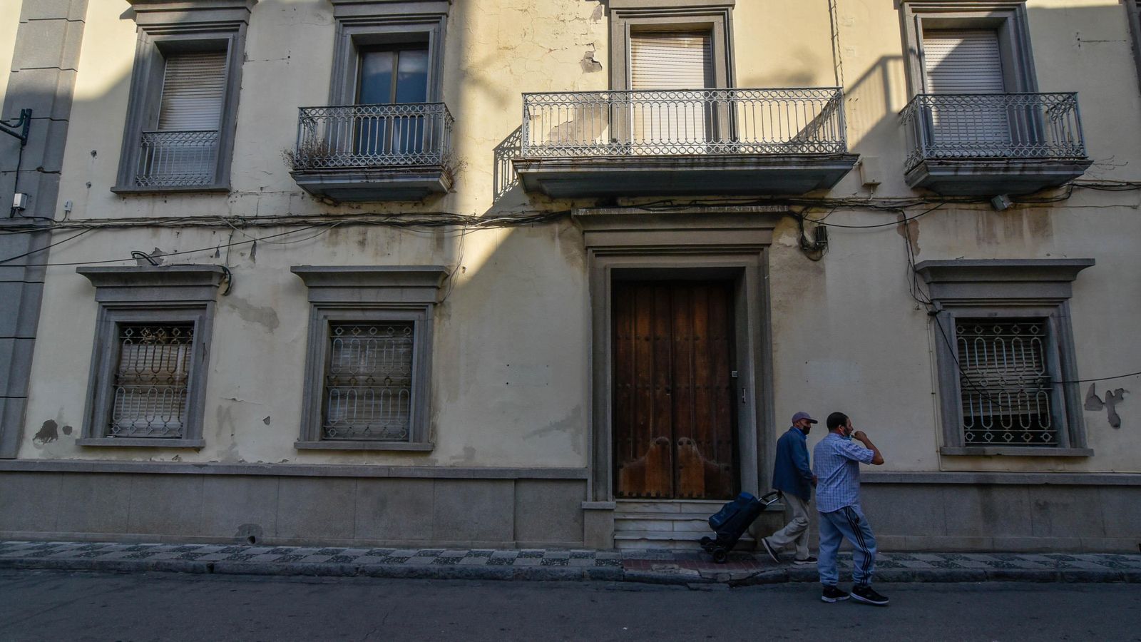 El inmueble, en la Plaza General Martí Barroso.