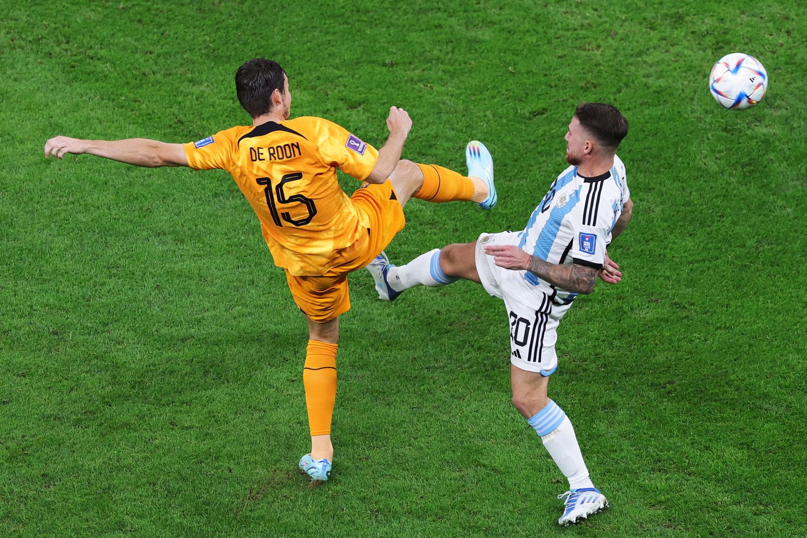 Las imágenes del Países Bajos - Argentina en los cuartos de final del Mundial de Qatar