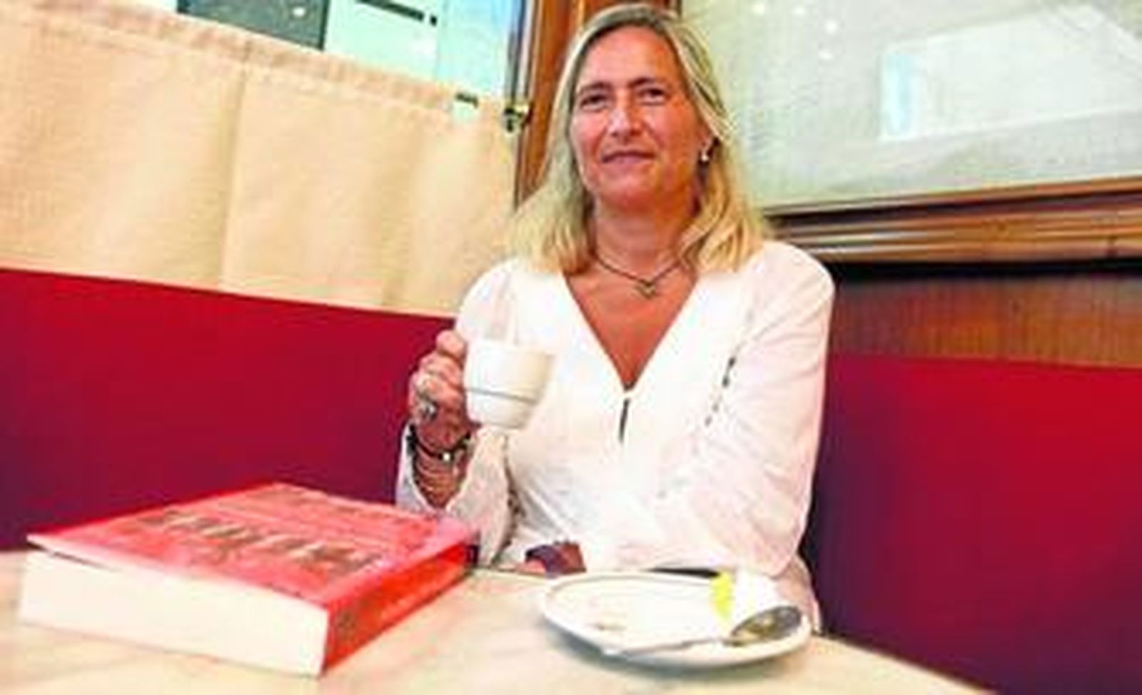 Pitusa Sánchez-Ferragut, durante la entrevista.