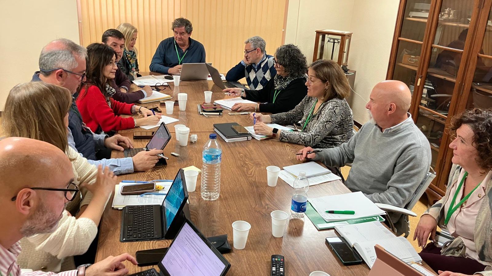 Reunión de la comisión de dirección del complejo hospitalario Puerta del Mar-San Carlos