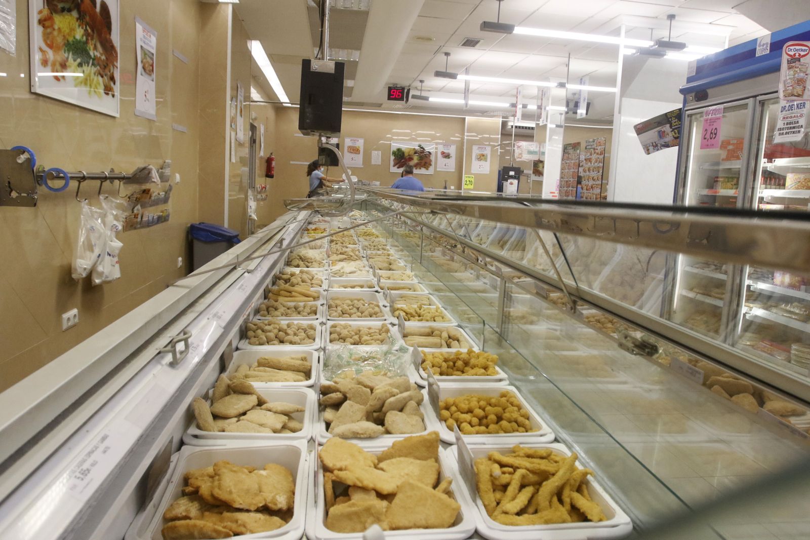 Interior de una de las tiendas Copos en Córdoba.
